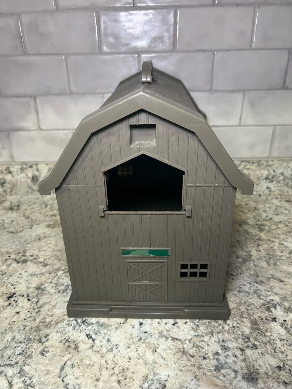 Vintage 1996 New Ray Army Barracks Military Playset Building Carry Case